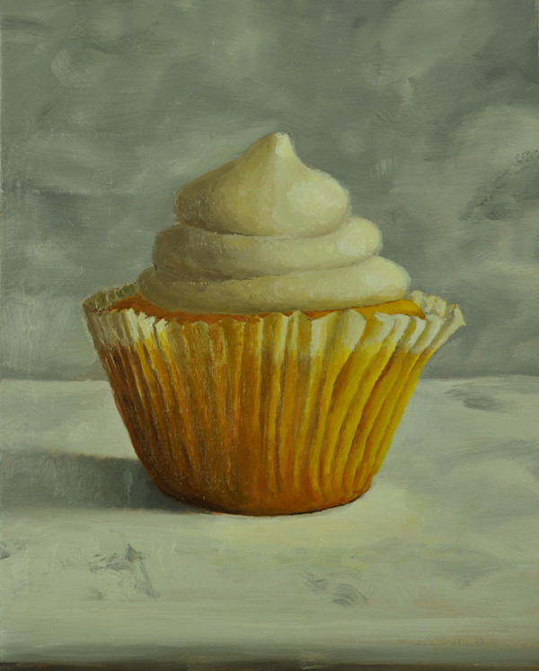 Vanilla Cupcake by Rosie Brouse Fine Art, Image 1.
