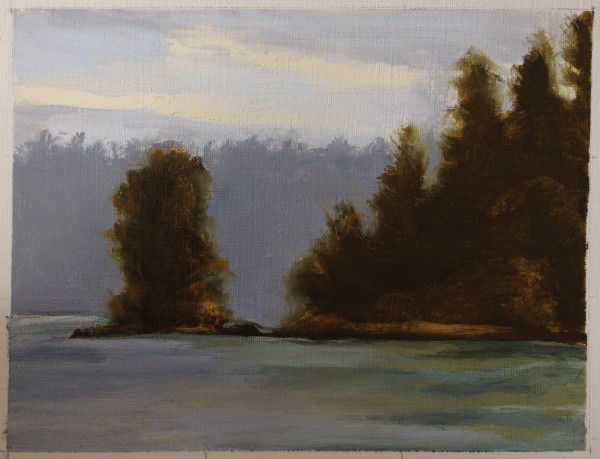 Foggy Seward Park by Rosie Brouse Fine Art