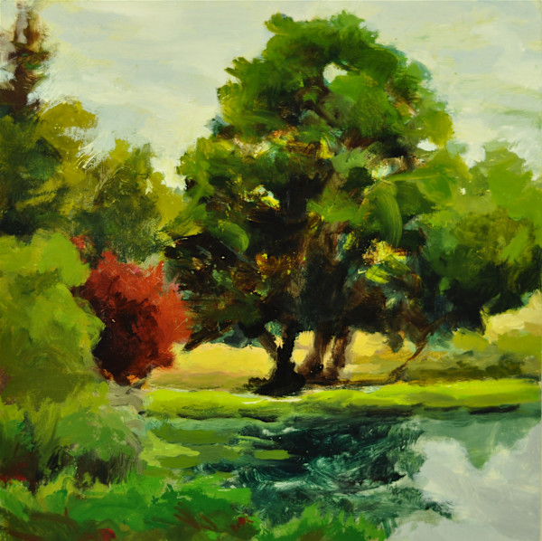 Laura's Pond by Rosie Brouse Fine Art