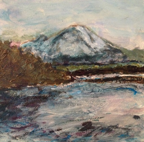 Mt Rainier by Rosie Brouse Fine Art