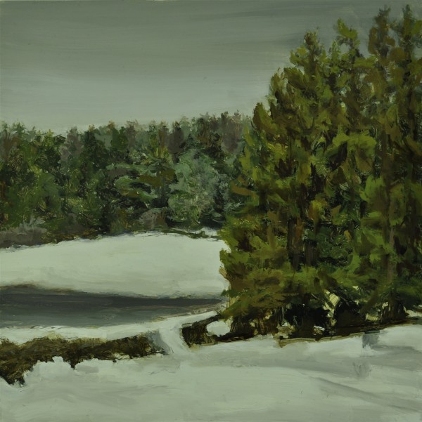Skating Pond 1 by Rosie Brouse Fine Art