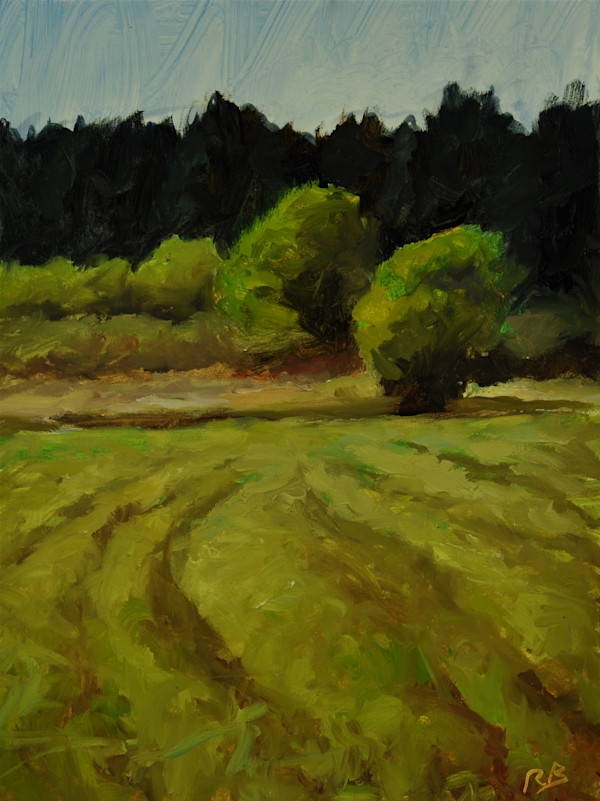 View from Aldermarsh by Rosie Brouse Fine Art