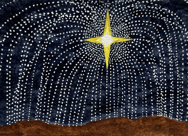 Star Shower (Study) by Virginia Shepley
