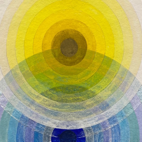Color Study- Yellow/Blue by Virginia Shepley
