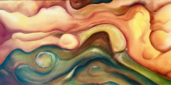 Entstehung in Stille by Birgitt Luebkemann