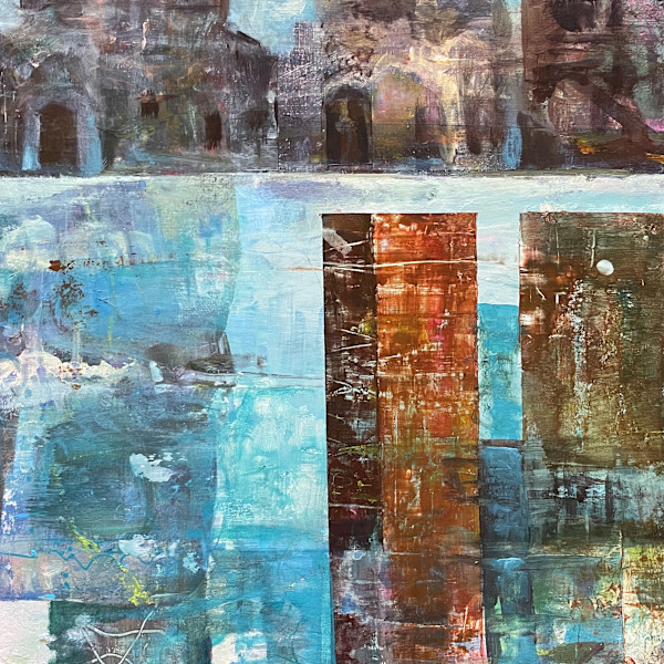 The lagoon, the pond and the stories beneath the surface 3-3 by Birgitt Luebkemann