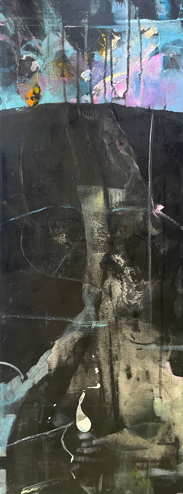 That night when everything was whole. When the dark felt warm and silver. by Birgitt Luebkemann