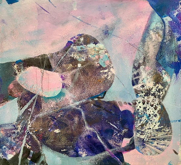 Sunset / Moonrise 1 by Birgitt Luebkemann