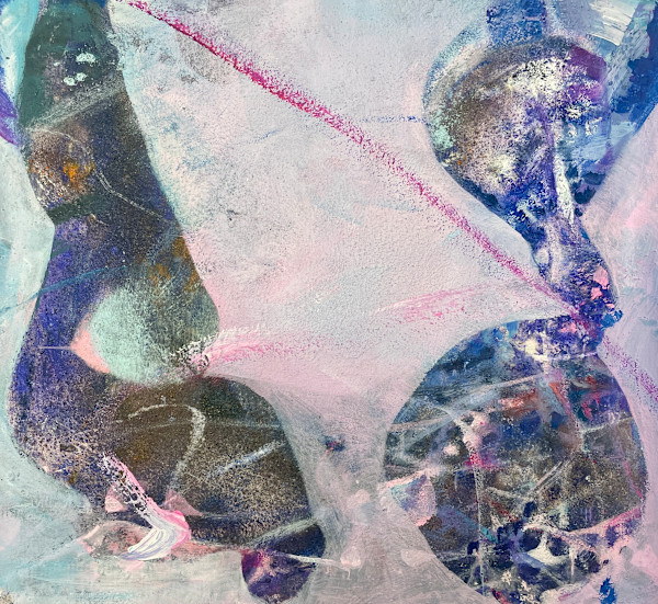 Sunset / Moonrise 2 by Birgitt Luebkemann