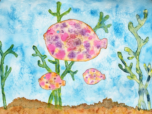 Homeschool Fish by Shelley Crouch