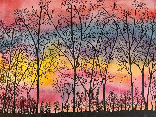 Hickory Sunset by Shelley Crouch