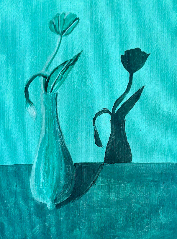 The Shadow of Life (after Cathy Tabbakh) by Shelley Crouch