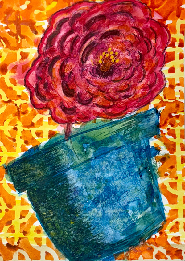 Dancing Dahlia by Shelley Crouch