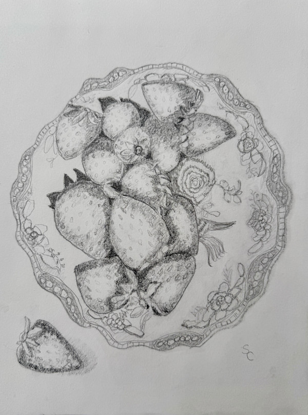 Summer Plate by Shelley Crouch