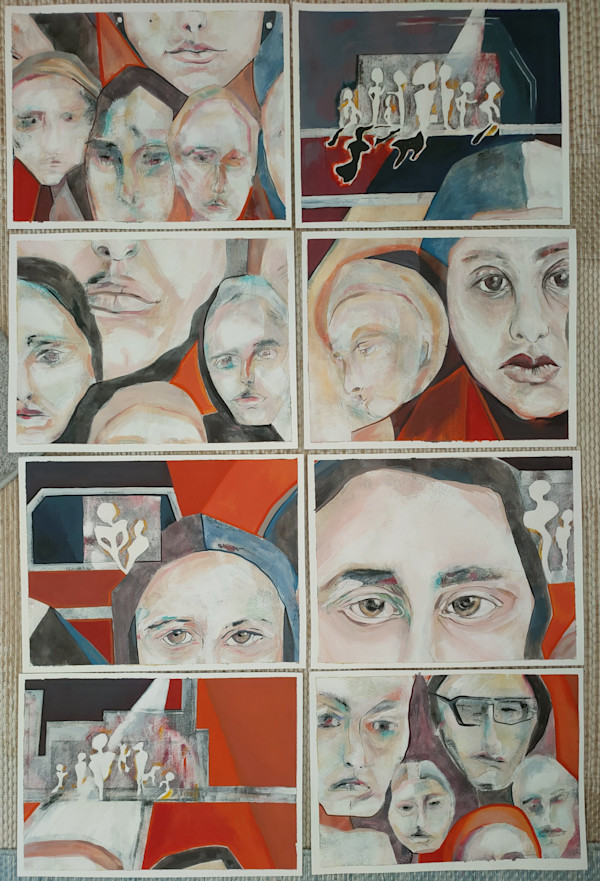 Paper TheatRE (sketches) by MOMAR., Image 1.