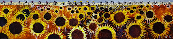 Sunflower Cycle by Marianne Enhörning