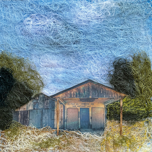 Old Gas Station by Irmgard Geul, Image 1.