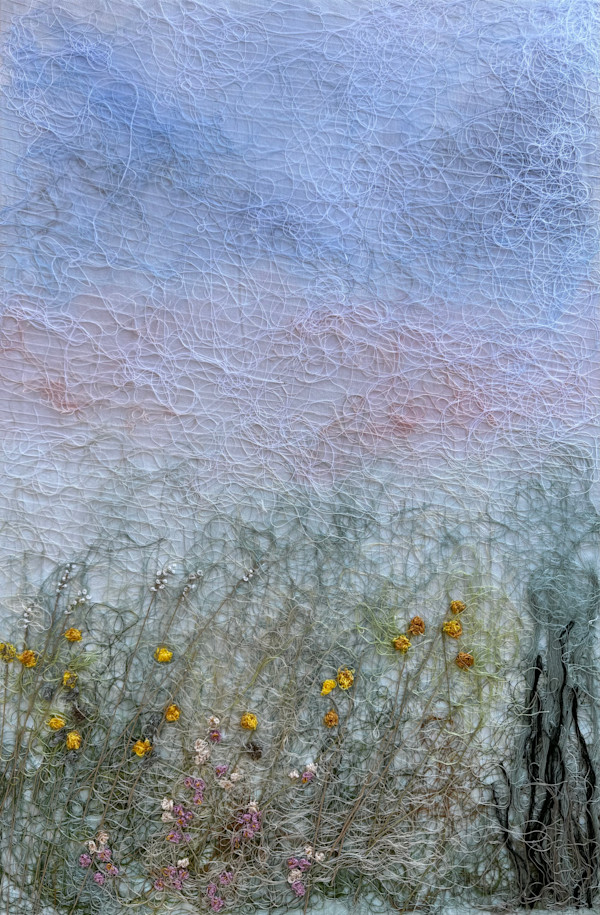Wildflowers Triptych II by Irmgard Geul