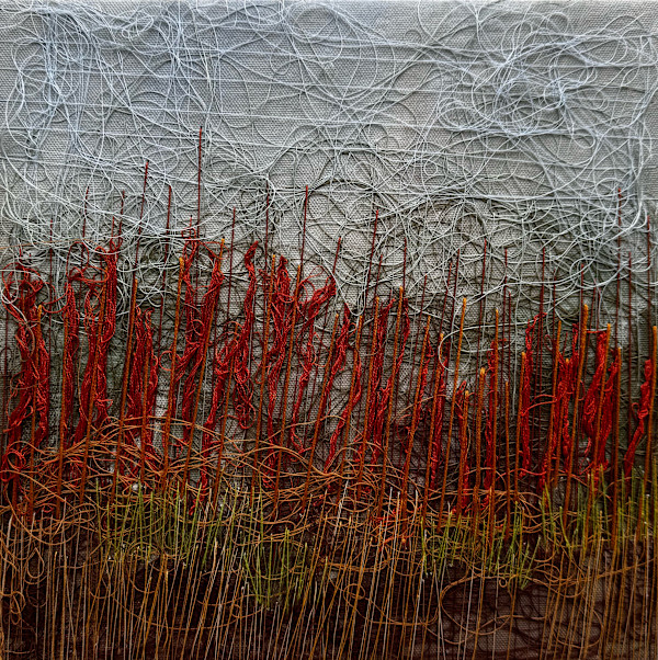 Colored Red for Autumn by Irmgard Geul