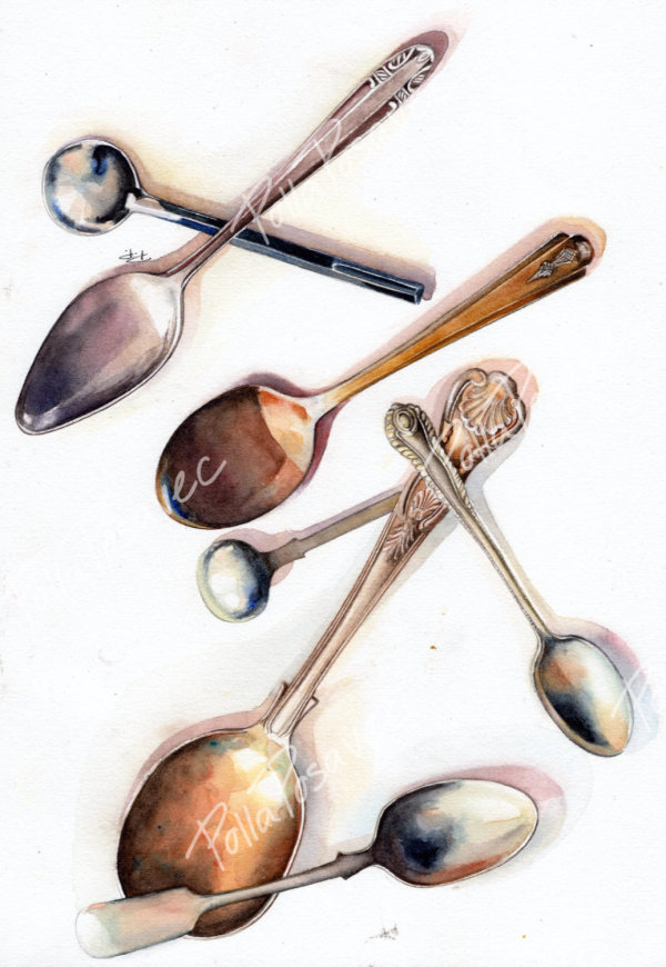 My Daily Dose - The Spoon Theory by Polla Posavec