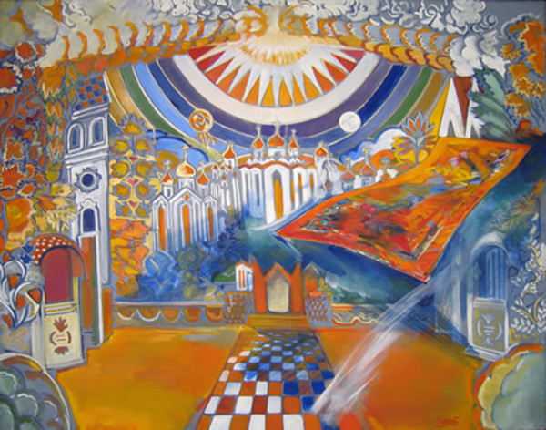 Flying Carpet II by Maryleen Schiltkamp