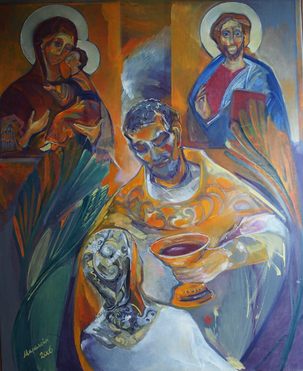 Cвятое Причастие  (Holy Communion) by Maryleen Schiltkamp