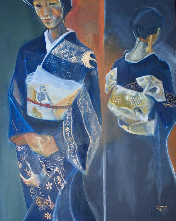 Kimono I by Maryleen Schiltkamp