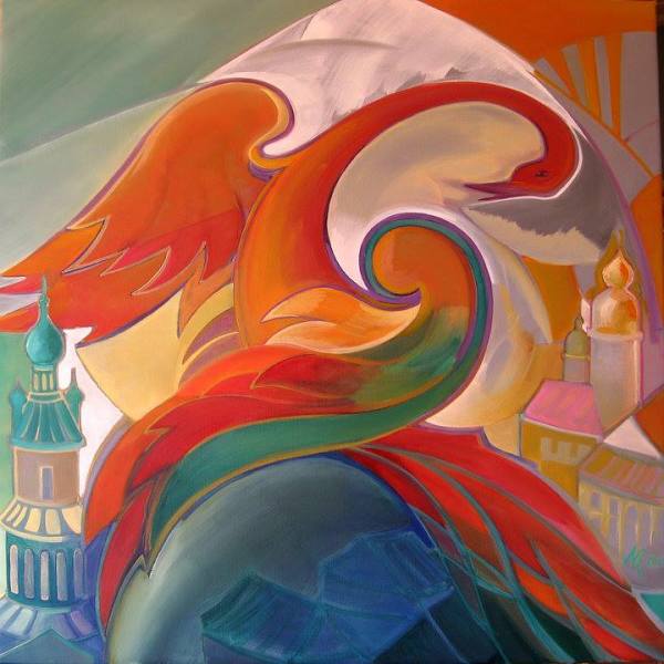 Czech Firebird by Maryleen Schiltkamp