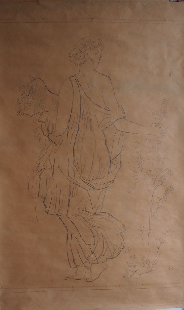 La Primavera di Stabiae - drawing (2008) by Maryleen Schiltkamp