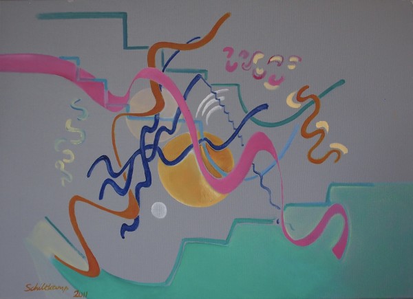 Fantasy - abstract 2 by Maryleen Schiltkamp