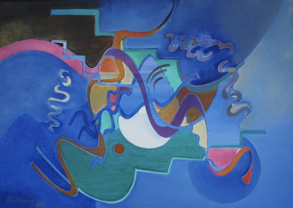 Fantasy -abstract 1 by Maryleen Schiltkamp