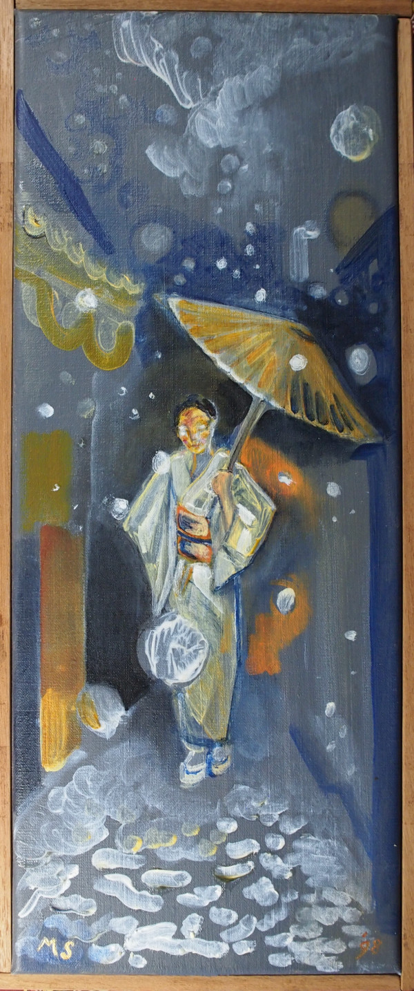 Snow Geisha by Maryleen Schiltkamp