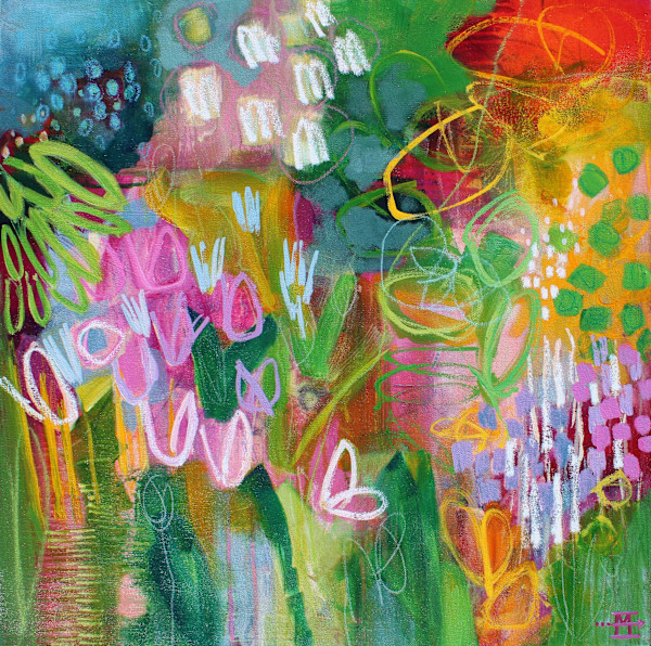 Evening in the Garden by Erin Mullis