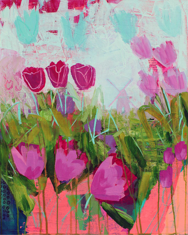 "Sweetgrass & Tulips" by Erin Mullis