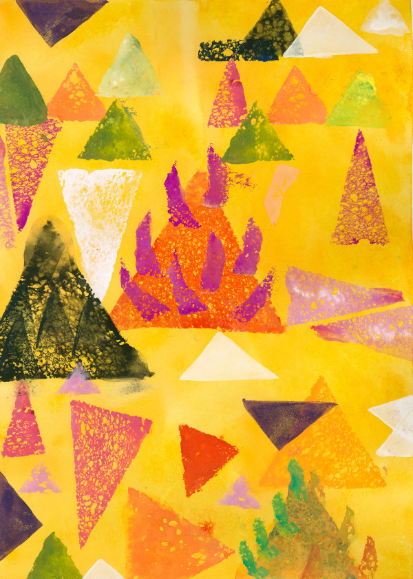 spiky pyramid by Sarah Pearce