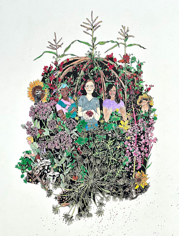 Thimbleberry Communion by Sarah Holst, Image 1.