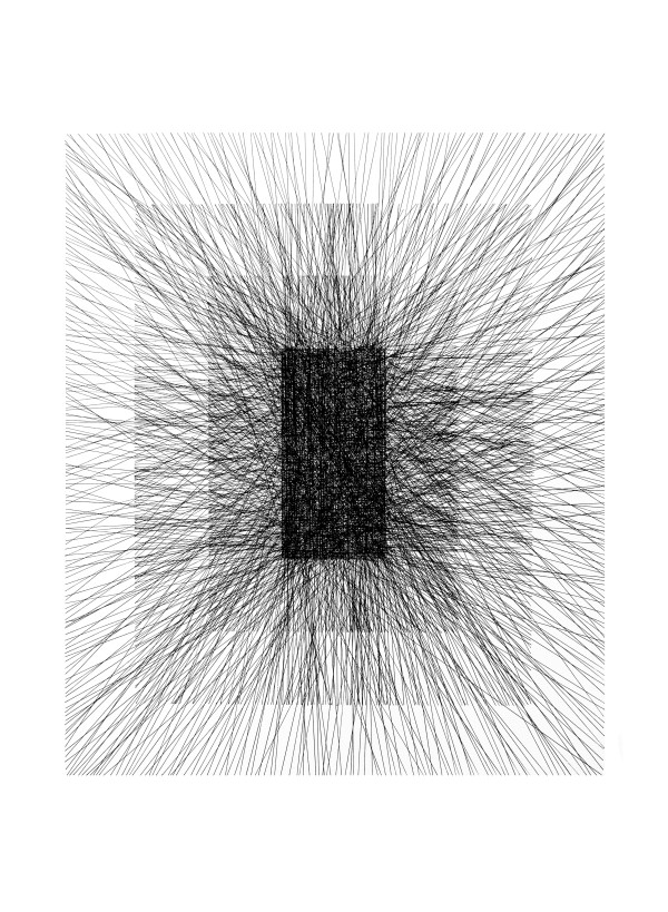 1000 Lines Crossed by Aaron Outhwaite