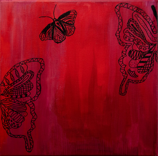 Zen Butterfly by Lorraine Guillemette