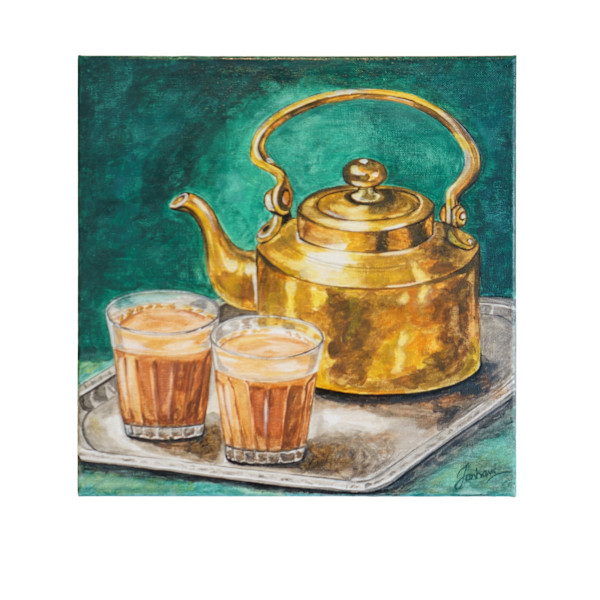 Roadside Chai (Tea) by Janhavi Dahapute, Image 1.