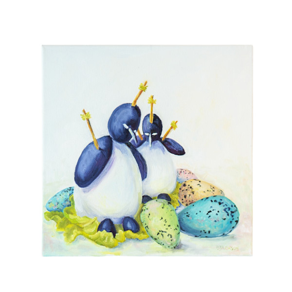 Egg and Olive Murres by Beth Jackson, Image 1.