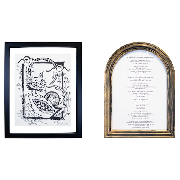 Ca que l'hiver et la renard nous chuchotent by R-C Serré