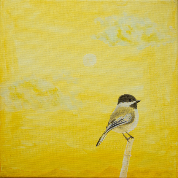 Chickadee on the Prairie by Erika Horn