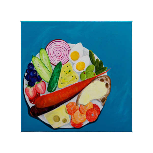 Girl Dinner by Véronique Vanderlinden, Image 1.