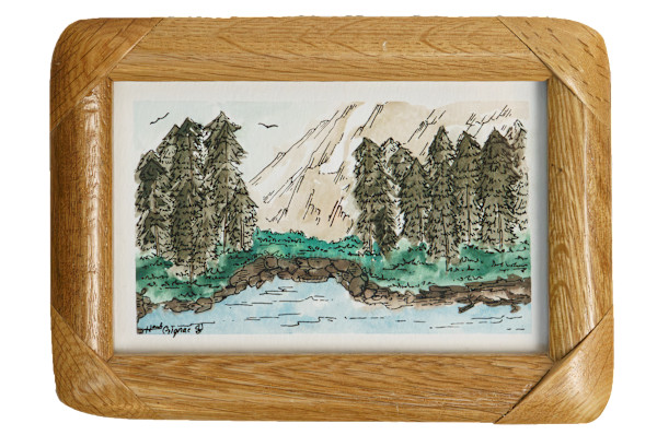 Around the River bend by Hannah Gignac