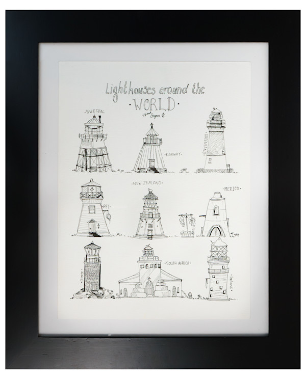 Lighthouses Around the World by Hannah Gignac