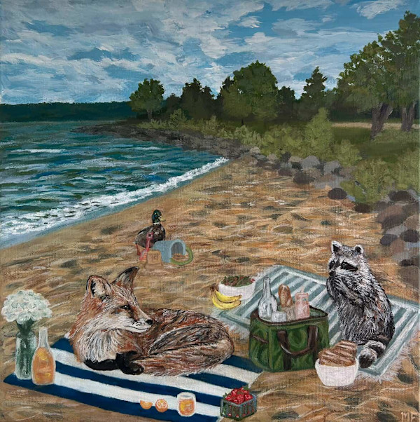 A Day at the Beach by Meaghan Fraser