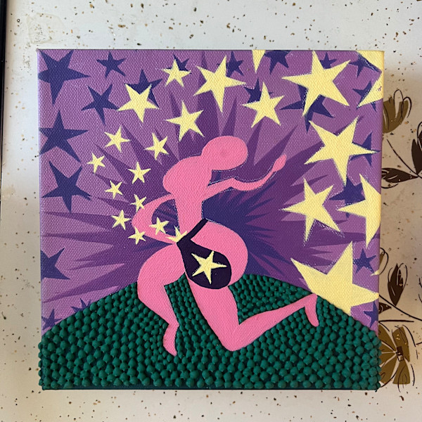 The Starbearer (Purple I) by Corbin Elliot