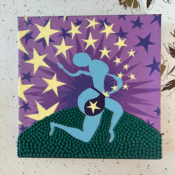 The Starbearer (Purple II) by Corbin Elliot