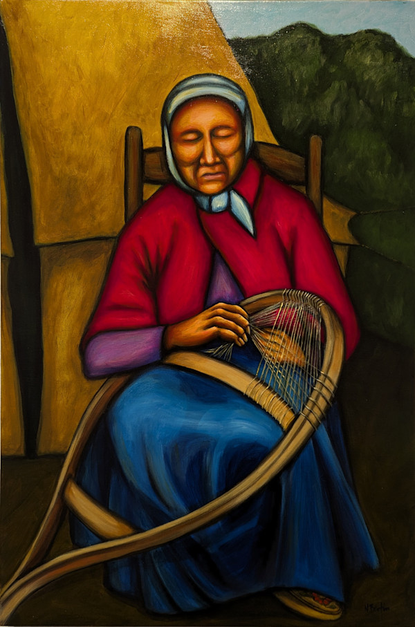 Snowshoes by Nathalie Bertin