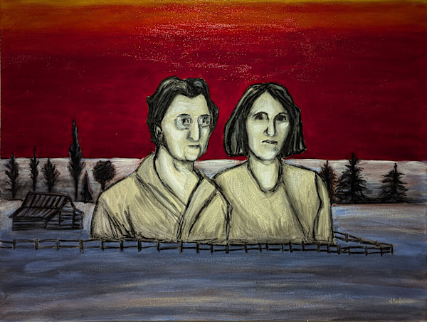 Mémère et Grande Mémère by Nathalie Bertin